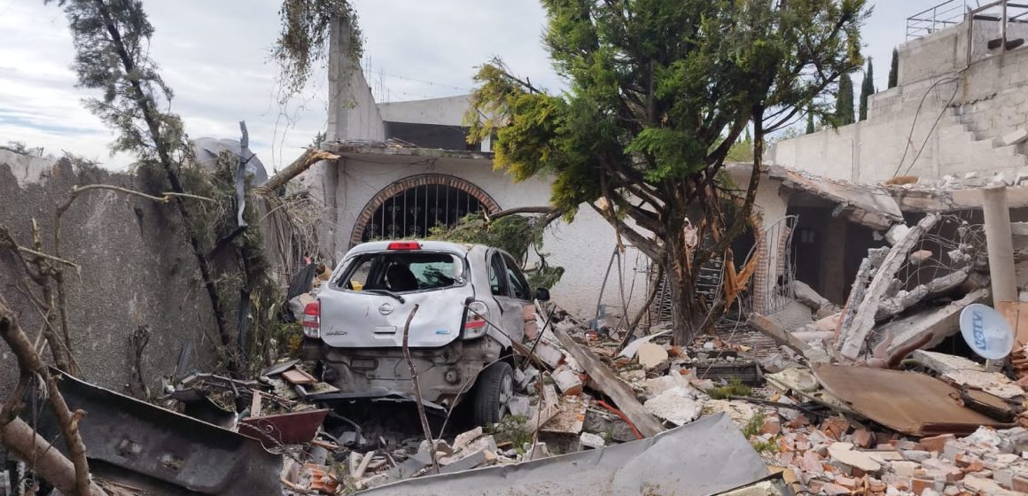 Explosión en vivienda de Panotla, Tlaxcala deja un muerto y dos lesionadas