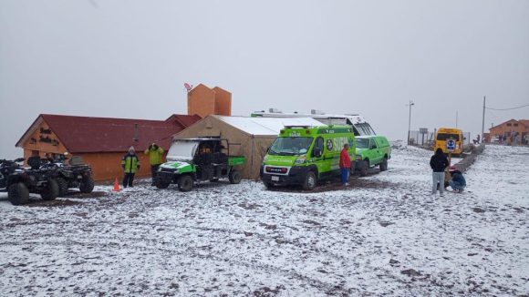 Fk2neX9agAECPUr Nevado de Toluca registra caída de aguanieve