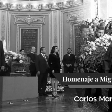Congreso del Estado rinde homenaje al gobernador Miguel Barbosa