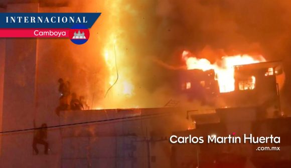 Incendio en casino de Camboya deja 19 muertos