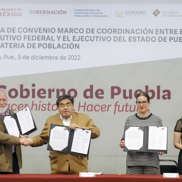 En Puebla, gobierno estatal ha garantizado desarrollo equitativo en 32 regiones: MBH