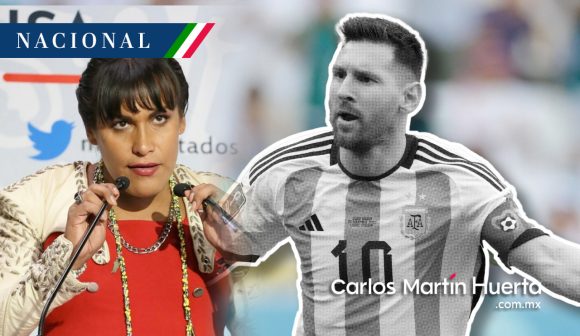 Diputada María Clemente García propone declarar a Messi persona non grata