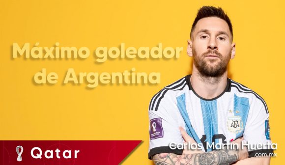 Messi se convierte en el máximo goleador de Argentina en Mundiales