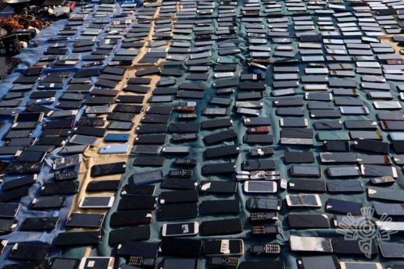 Objetos prohibidos penales Puebla Destruye SSP aproximadamente 18 mil 500 artículos asegurados en penales