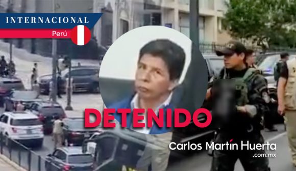 Detienen a Pedro Castillo tras ser destituido como presidente de Perú