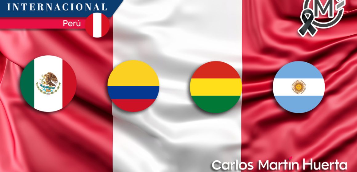 Perú llama a consulta a embajadores de México, Colombia, Bolivia y Argentina