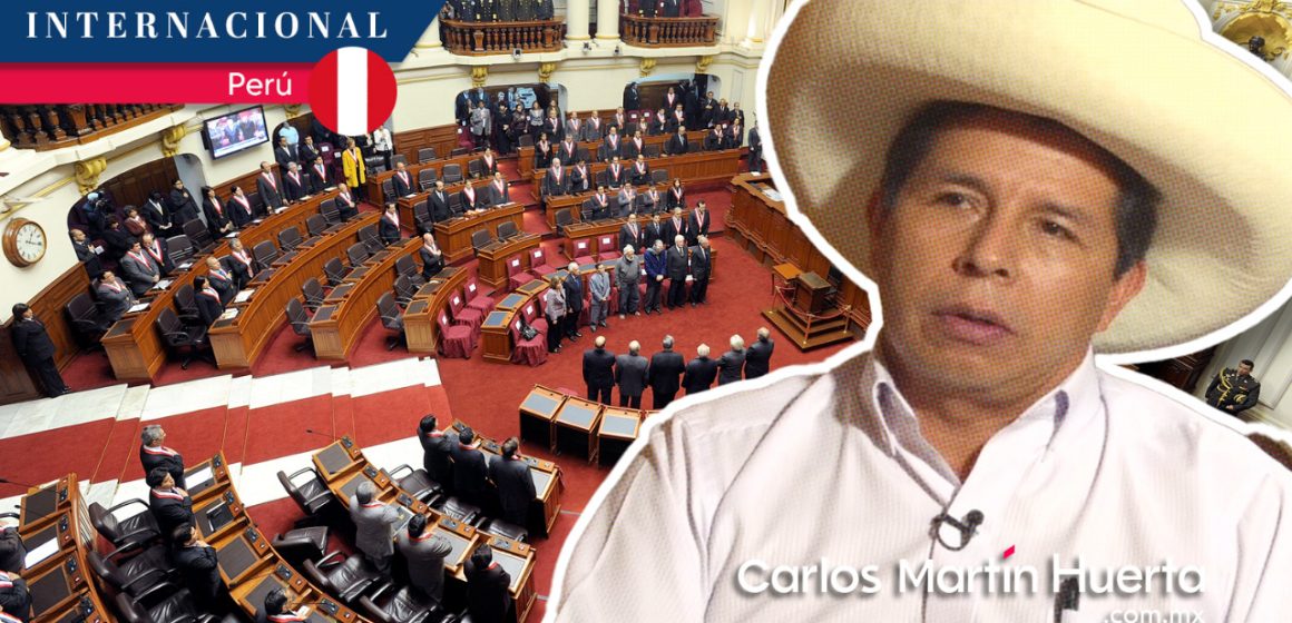 Anuncia presidente de Perú disolución del Congreso y decreta estado de excepción