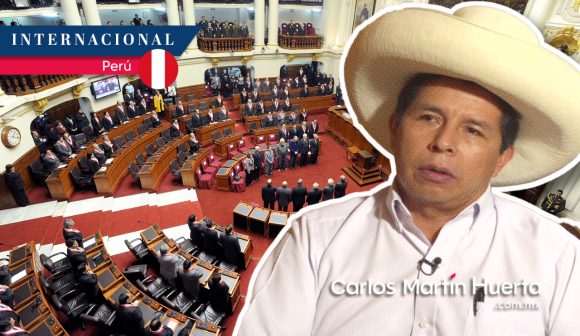 Anuncia presidente de Perú disolución del Congreso y decreta estado de excepción