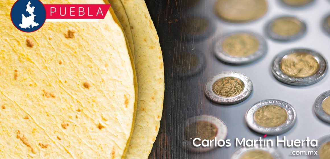 Puebla, de los estados donde el precio de la tortilla fue más barato