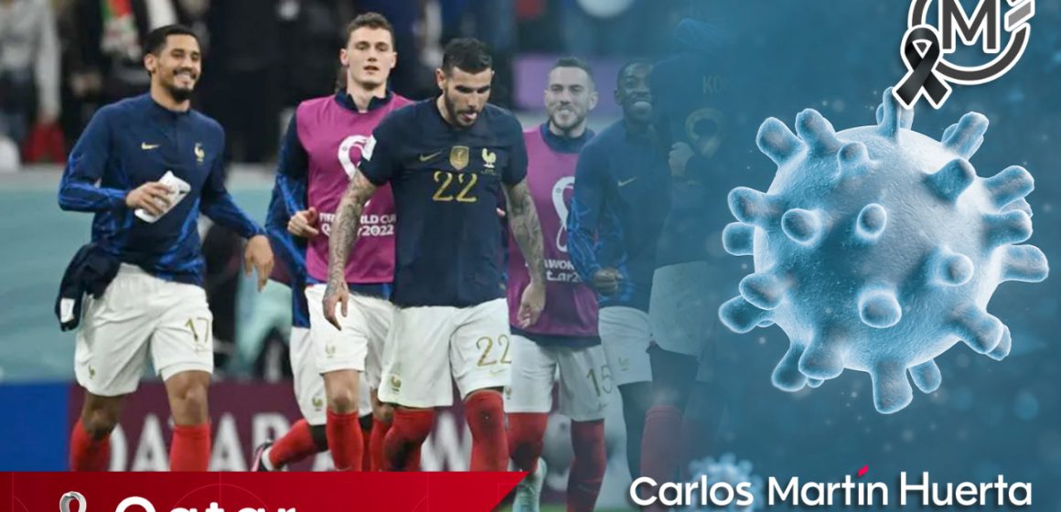 Virus afecta a jugadores de la selección de Francia previo a la final en Qatar