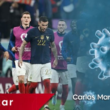 Virus afecta a jugadores de la selección de Francia previo a la final en Qatar
