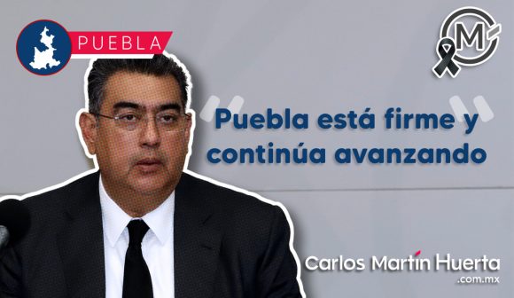 Sergio Céspedes - Puebla Firme Puebla está firme y continúa avanzando: Sergio Céspedes