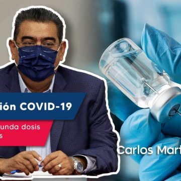 Gobernador llama a las y los poblanos vacunarse contra COVID-19