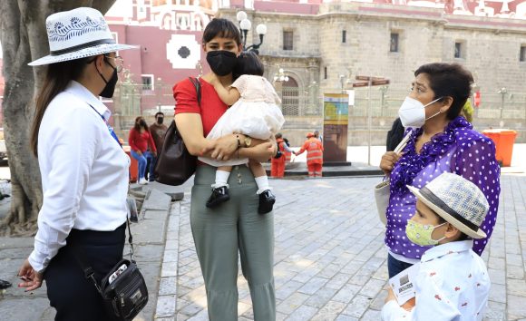 Turismo diciembre (3) Atienden módulos de Turismo a más de 14 mil 900 visitantes en temporada decembrina