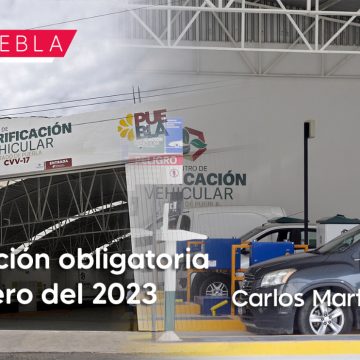 Próximo lunes 2 de enero arranca verificación vehicular obligatoria en Puebla