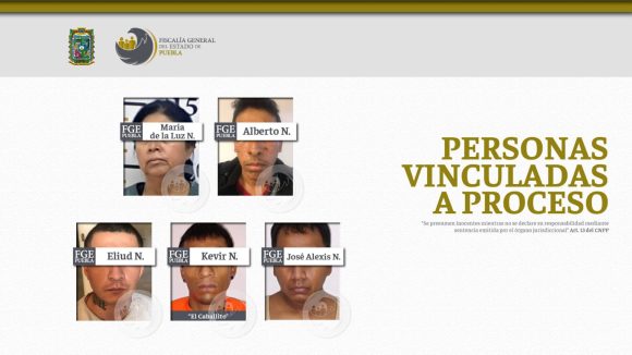 Fiscalía de Puebla logró la vinculación a proceso de 5 policías de Tulcingo