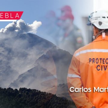 Ante actividad del volcán Popocatépetl, Protección Civil emite recomendaciones