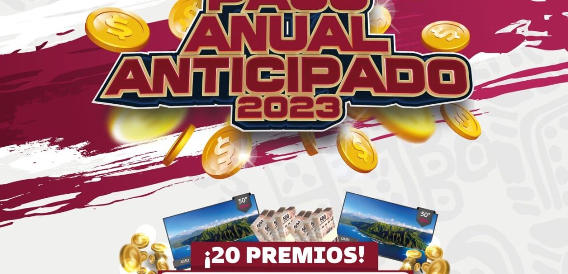 Realiza este mes tu Pago Anual 2023, congela tu Tarifa de Agua y participa en el 2do Sorteo