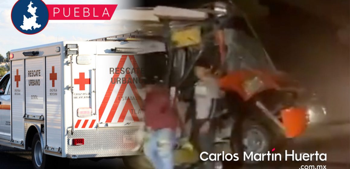 Confirma Segob muerte tres personas en choque de autobús en Nicolás Bravo y 23 lesionados