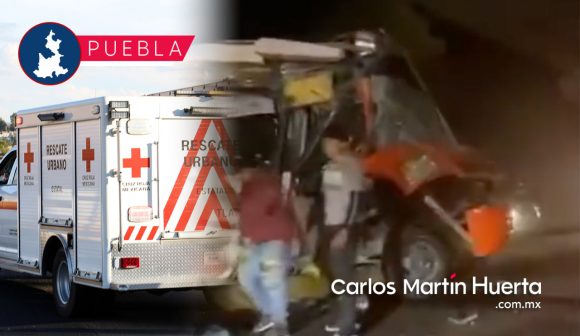 Confirma Segob muerte tres personas en choque de autobús en Nicolás Bravo y 23 lesionados