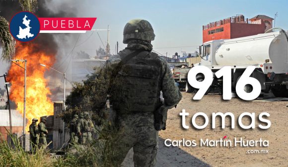 Puebla es el tercer estado con más tomas clandestinas en México: AMLO