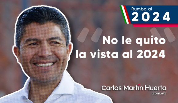 Portada Eduardo Rivera gubernatura de Puebla CMH “No le quito la vista al 2024”: Eduardo Rivera sobre gubernatura