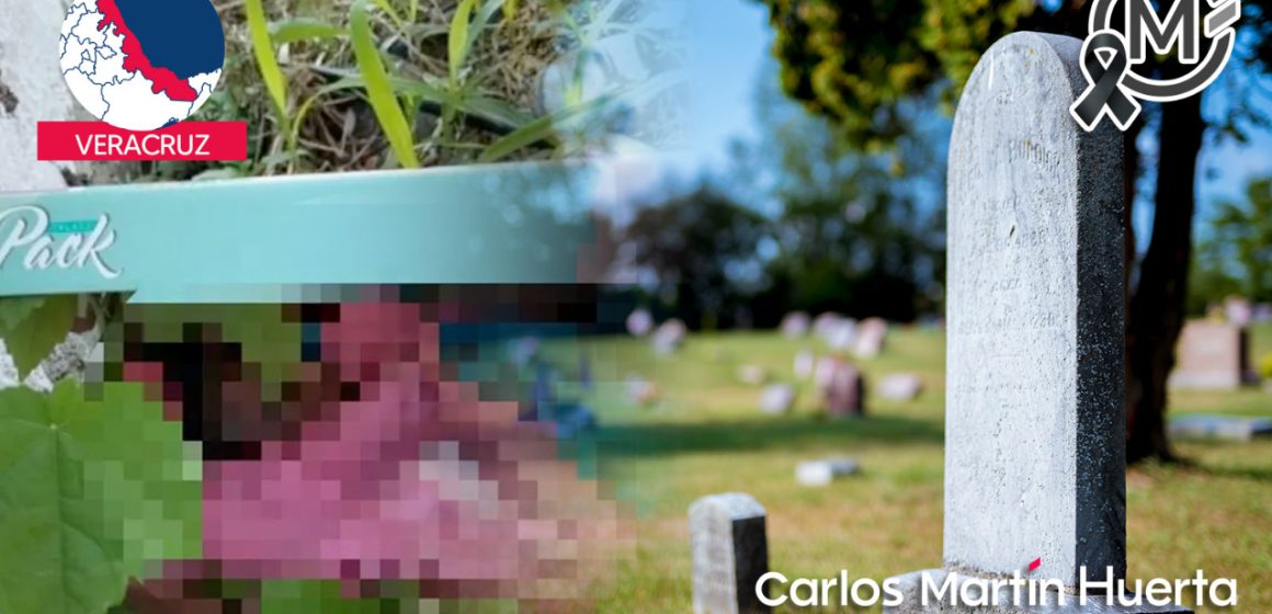 Abandonan a recién nacida en caja de zapatos en Veracruz; la pequeña murió