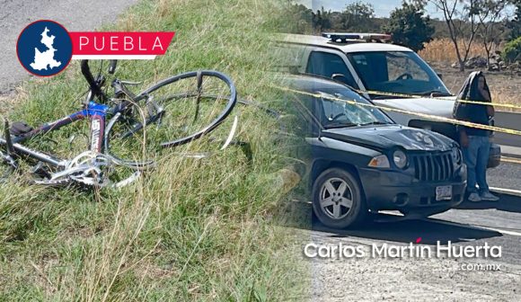 Portada atropellan a ciclistas La Trinidad CMH Mujer arrolla a pareja de ciclistas en la Atlixco-Izúcar; saldría libre ante la falta de pruebas