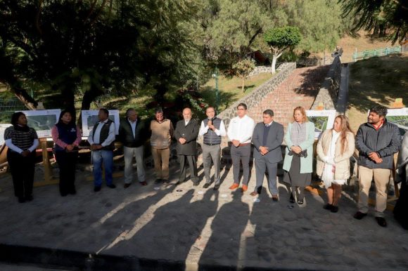 Inician rehabilitación de la escalinata del pocito en la pirámide de Cholula