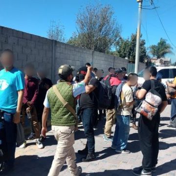 Rescata INM a 152 personas migrantes en Acajete, Puebla