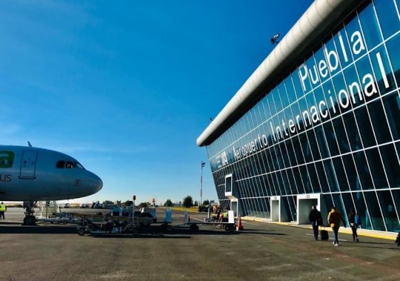 Aeropuerto Internacional de Puebla cerró el año con crecimiento de 39.9% en el número de pasajeros
