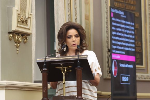227565e0-bd76-47ba-a286-21c66683c653 En el Pleno de la LXI Legislatura compareció la titular de la Secretaría de Economía