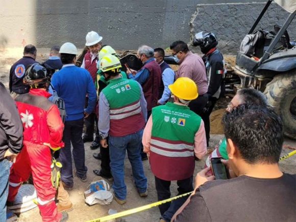 Se derrumba una obra en la Miguel Hidalgo; reportan un trabajador muerto; Fiscalía investiga lo sucedido