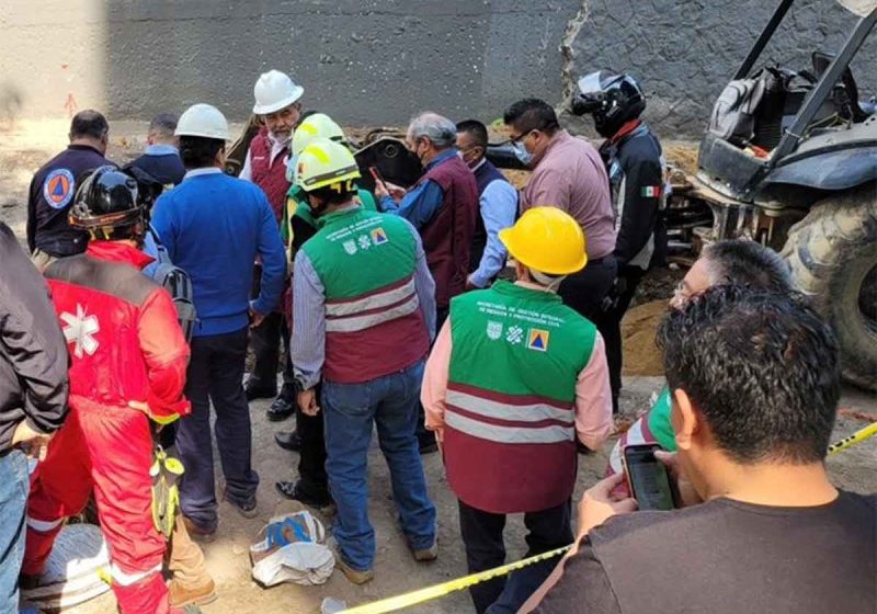 Se derrumba una obra en la Miguel Hidalgo; reportan un trabajador muerto; Fiscalía investiga lo sucedido