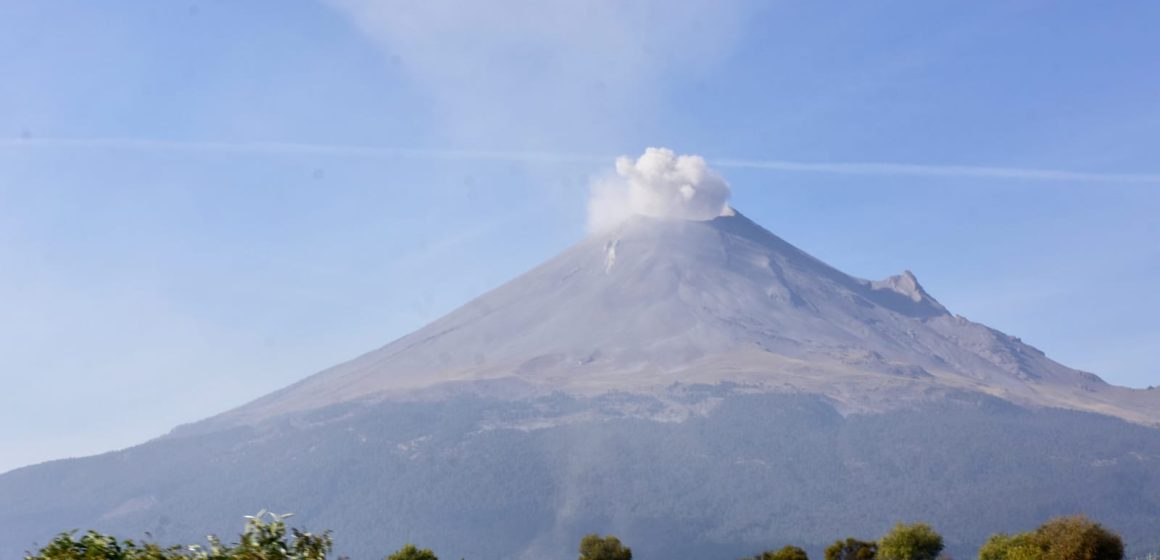 Supervisa SEGOB rutas de evacuación del volcán Popocatépetl