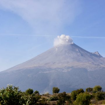 Supervisa SEGOB rutas de evacuación del volcán Popocatépetl