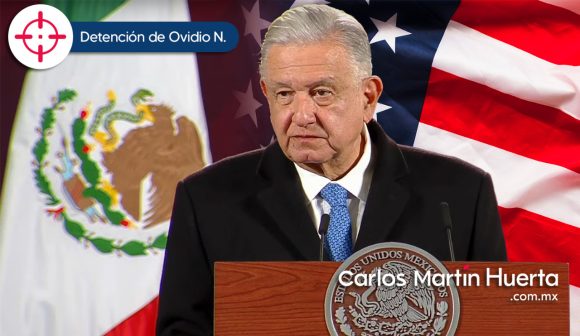 AMLO descarta intervención de agencias de EU en recaptura de Ovidio