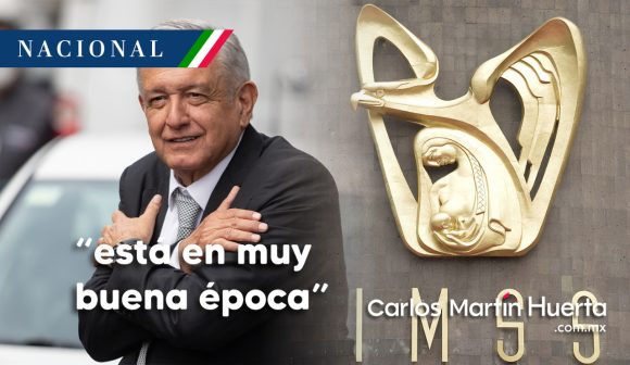 AMLO asegura que el IMSS “está en muy buena época”, al conmemorar 80 años