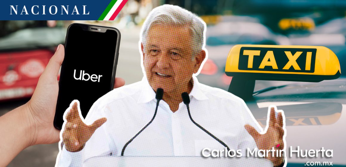 AMLO minimiza conflicto entre taxistas y Uber en Cancún