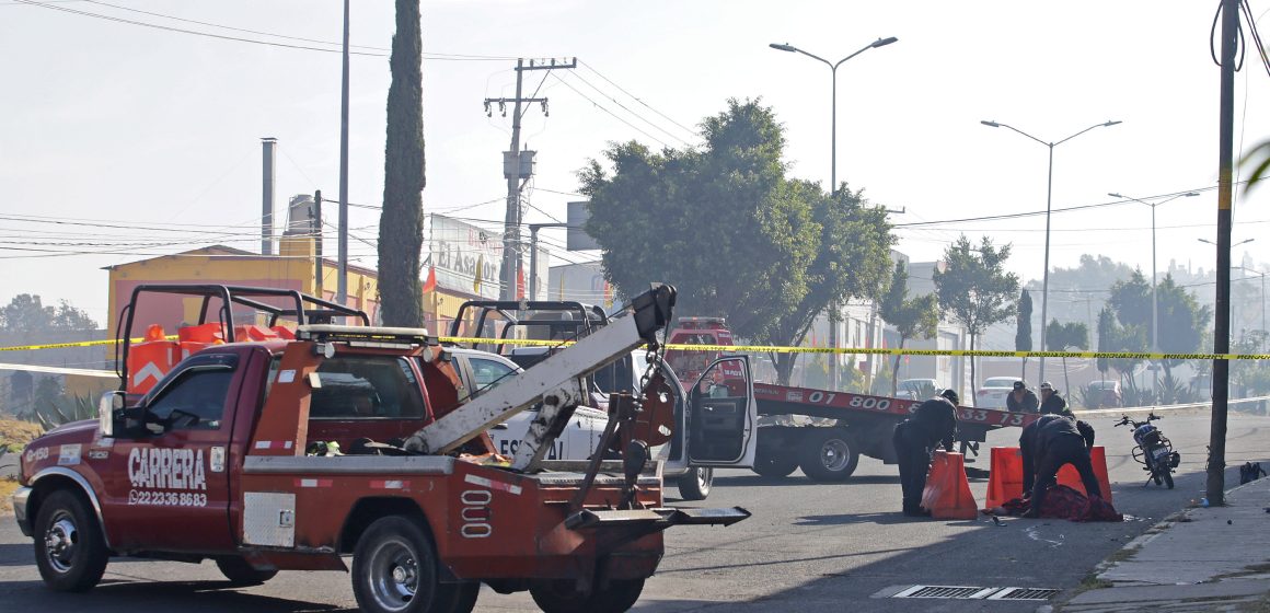 Muere motociclista en Totimehuacan