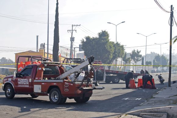ACCIDENTE MOTOCICLISTA Muere motociclista en Totimehuacan