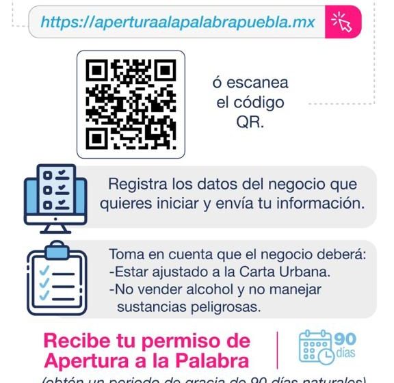 Continúa apoyo a emprendedores con “Apertura a la Palabra” en Puebla