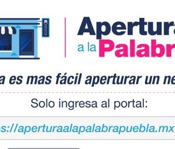 Continúa apoyo a emprendedores con “Apertura a la Palabra” en Puebla
