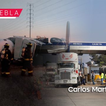 Después de 15 horas liberan el Arco Norte y la Puebla-México por volcadura