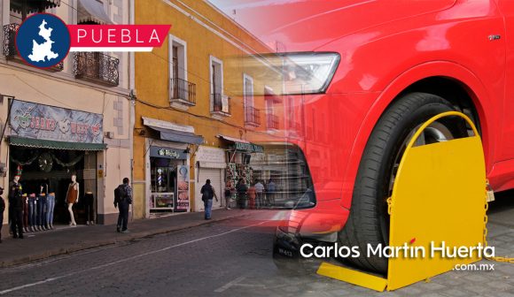 Llegaron las “arañas” inmovilizadoras al Centro de Puebla