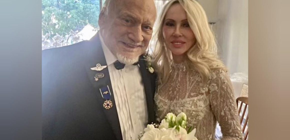 Astronauta Buzz Aldrin se casó a los 93 años de edad