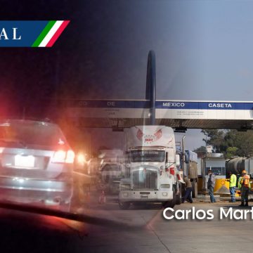 Ya se cumplen 9 horas del bloqueo por accidente en Arco Norte