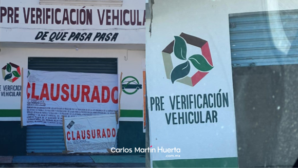 Clausura Medio Ambiente “oficinas de coyotes”con falsa verificación