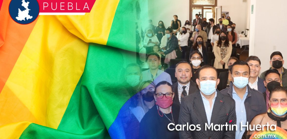 Puertas abiertas del Congreso de Puebla para trabajar por la comunidad LGBTTTIQ+: Eduardo Castillo