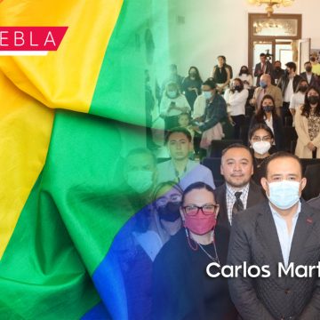 Puertas abiertas del Congreso de Puebla para trabajar por la comunidad LGBTTTIQ+: Eduardo Castillo